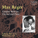 Max Reger, Complete Works for Clarinet - Pike