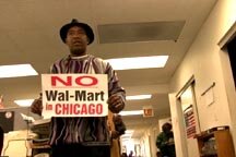 Still from Wal-Mart: The High Cost of Low Price