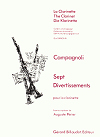 Perier Le Debutant clarinettiste Venti studi melodici molto facili per clarinett 