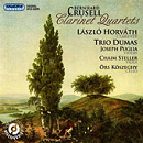 Cursell Clarinet Quartets - Lásló Horváth