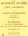 48 Famous Studies for Oboe or Saxophone by W. Ferling